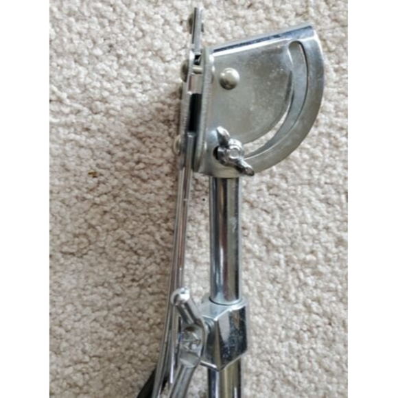 Vintage 1970s‎ Standard Flat Base Snare Drum Stand w/Damaged Rubber - Picture 7 of 8